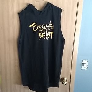 GRRRL Clothing "Beauty and a Beast" Hooded Tanktop